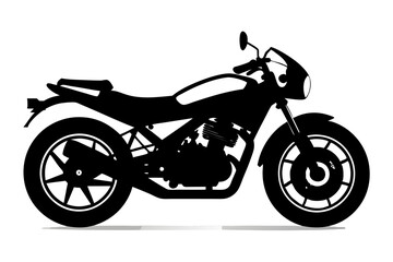 Motorcycle Silhouette vector illustration