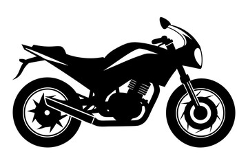 Motorcycle Silhouette vector illustration