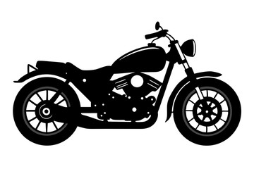 Motorcycle Silhouette vector illustration