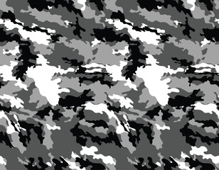 texture camouflage gray background, vector military pattern, modern army design © Sanvel