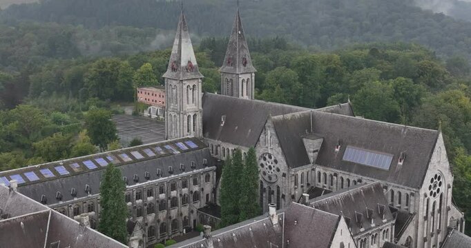 The Abbey of Maredsous, Benedictine monastery ,Denee Anhee in the Belgian province of Namur.