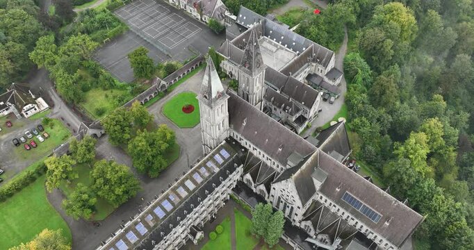 The Abbey of Maredsous, Benedictine monastery ,Denee Anhee in the Belgian province of Namur.