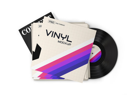 Vinyl Mockup