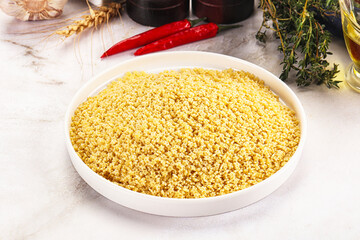 Italian cuisine - dry stelline pasta