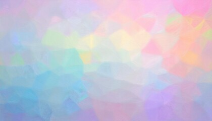 Abstract Pastel Gradient Background: Soft Colorful Blur with Textured Geometric Shapes