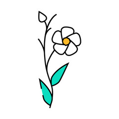 linum plant food line icon vector. linum plant food sign. isolated symbol illustration