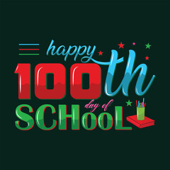 100 day of school tshirt