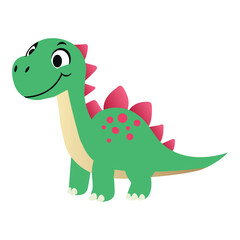 Dinosaur Cartoon Illustration