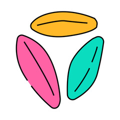 semolina grain healthy line icon vector. semolina grain healthy sign. isolated symbol illustration