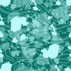 Marine pattern with spots