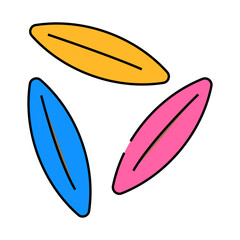 rice grain healthy line icon vector. rice grain healthy sign. isolated symbol illustration