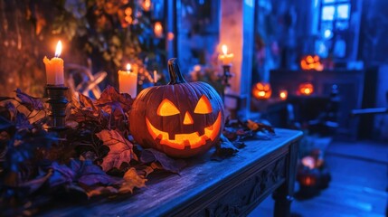Obraz premium Halloween party decorations