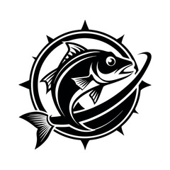Fototapeta premium Mastering the Art of Fish Catching