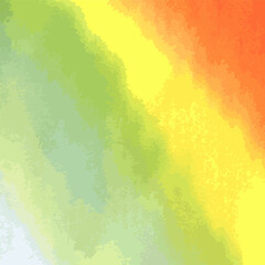Watercolor Rainbow Background