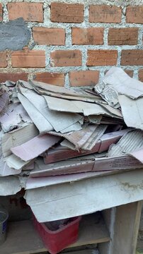 old roofing tiles