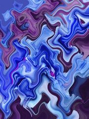 Blue purple pink abstract graphic background. Abstract poster