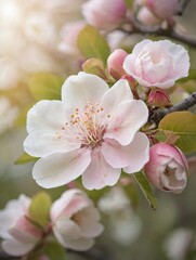 Obraz premium pink cherry blossom