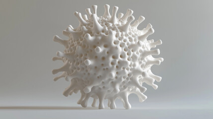 White spiky virus model