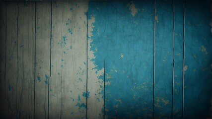 blue wooden background