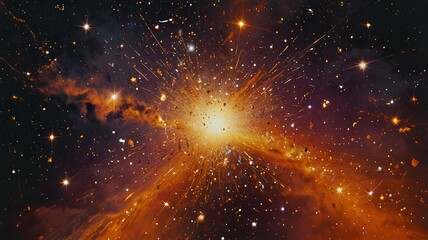 Stunning Cosmic Explosion in a Starry Galaxy