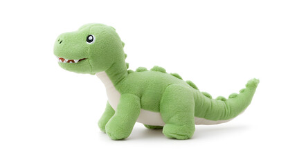 Fototapeta premium Stuffed Dinosaur Toy | Playful Prehistoric Companion for Kids’ Fun and Imagination