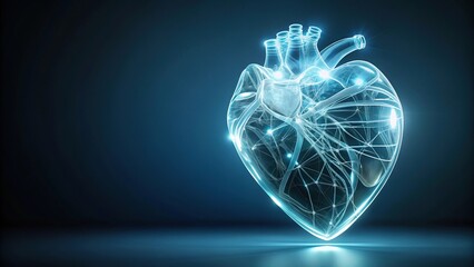 Minimalist bio luminescence heart core with a bio mechanical design