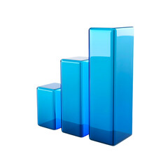 3d bar chart illustration 3d analytics icon blue icons set png bar graph 3d icon