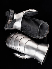 Medieval Knight King Armor Gauntlets Gloves Battle Medieval Crusades Protection