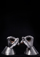 Medieval Knight King Armor Gauntlets Gloves Battle Medieval Crusades Protection