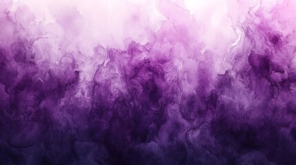 Fototapeta premium Abstract purple watercolor background with dark grunge texture and smoke 