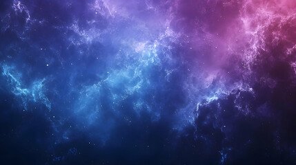 Fototapeta premium Abstract Background: Cosmic Nebula with Blue and Pink Hues