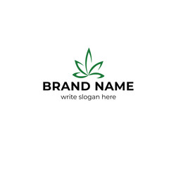 cannabis logo design for branding identity
