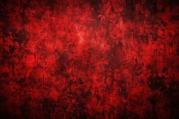 Abstract grunge overlay texture with black and red colors
