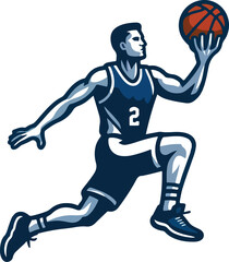 player playing basketball