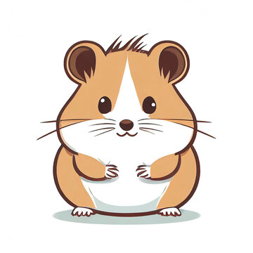 Chomik ilustracja