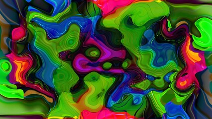 Amazing colorful futuristic marble liquid background, abstract colorful background