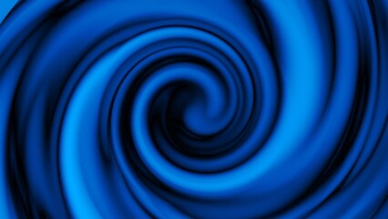 Blue colour smooth twisted background, abstract blue background