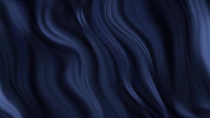 Blue dark smooth wave background