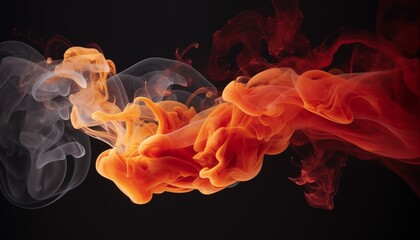 Obraz premium abstract colorful smoke background