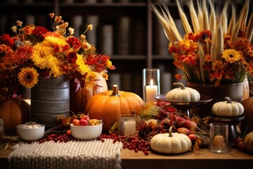 Food thanksgiving decoration vegetable.