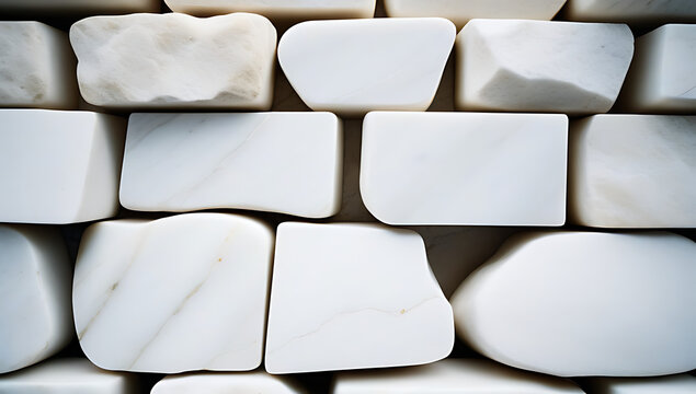 texture white stone adds touch elegance space smooth glossy finish ideal wall decoration purposes