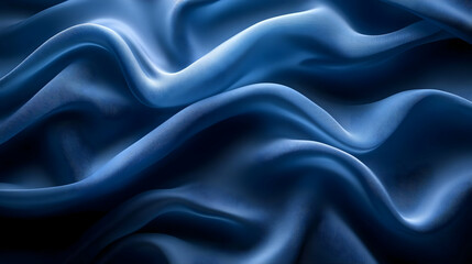 Obraz premium Abstract Blue Fabric Texture Background