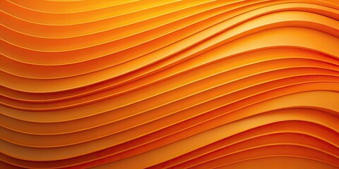 abstract orange background with wavy shapes