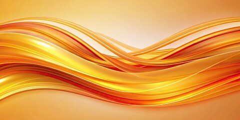 abstract orange yellow wave pattern