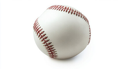 Softball isolated on white background
