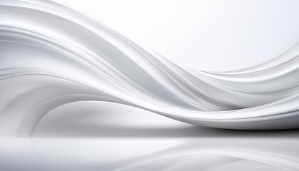 Obraz premium Elegant white background with shiny lines