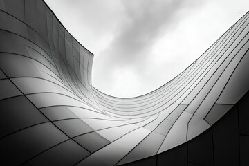 Modern Architecture with Striking Sweeping Lines