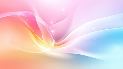 A soft rainbow background wallpaper with pastel hues and gentle fades, creating a light and airy design for any digital screen.