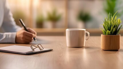 A therapist taking notes while listening to a client during a one-on-one session, showcasing professional mental health support.