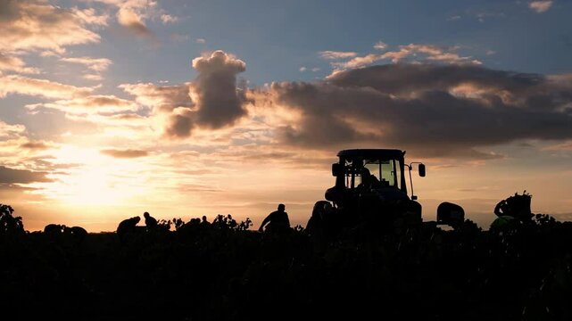 VENDIMIA AL AMANECER